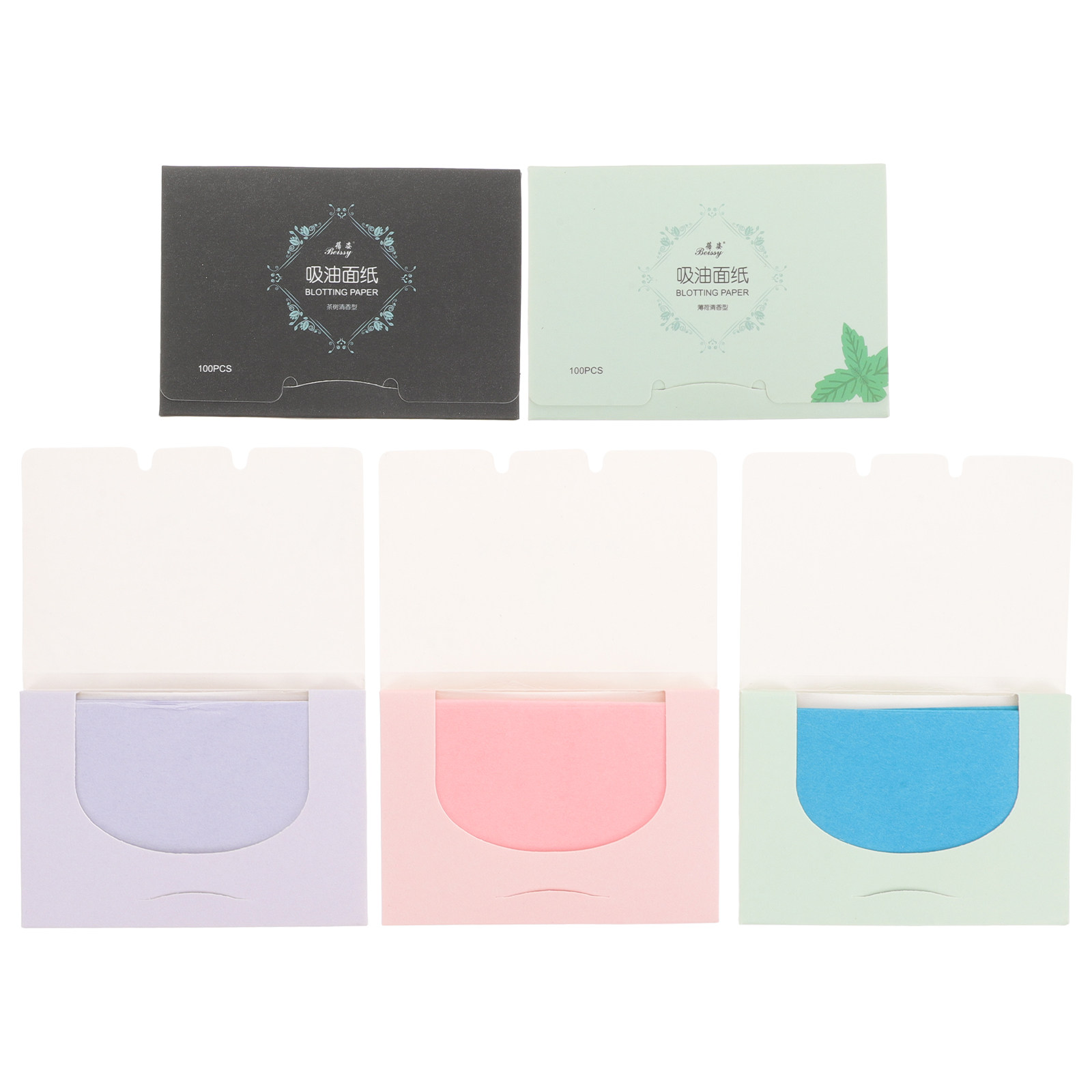 Home Fragrance Units - 500 Stuks Gezichtsolie-Absorberende Papieren Linnen Roze
