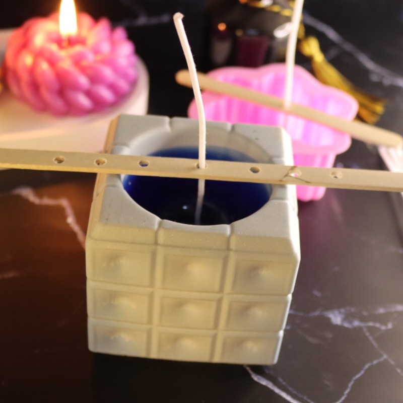 Wooden Wick Candle - 20 stks Houten Kaarsenlont Houders Geurkaars