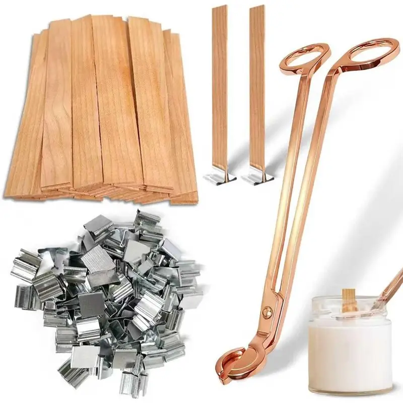 Wooden Wick Candle - 100 stuks premium houten kaarslonten met