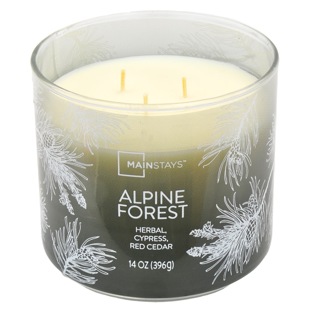 Home Fragrances - 14 oz Ombre Geurkaars met 3