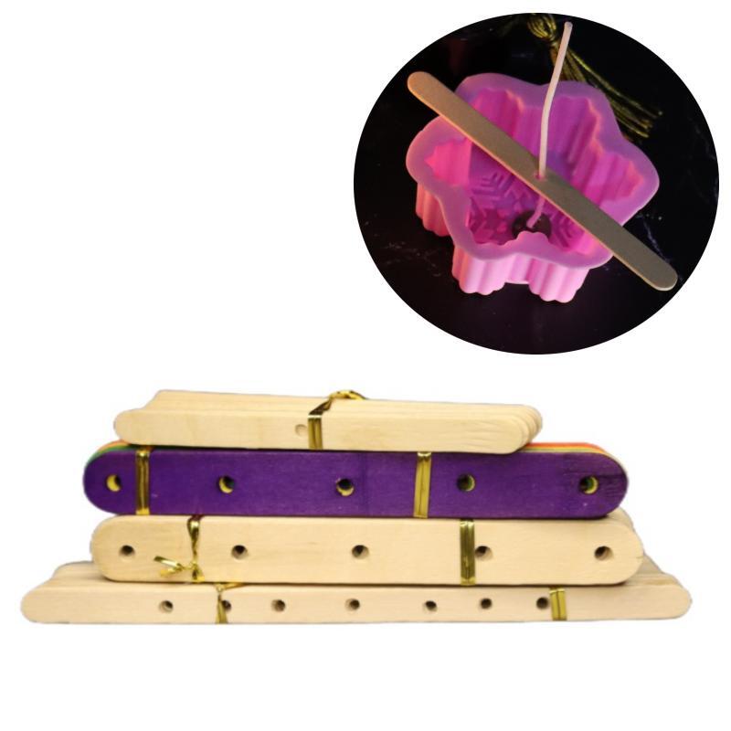 Wooden Wick Candle - 20 Stuks Houten Kaars Lont Houders