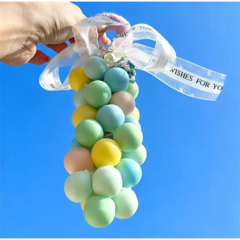 Home Fragrance Units - Geschenkdoos Handgemaakte Zeep, Macaron Druif Vorm,