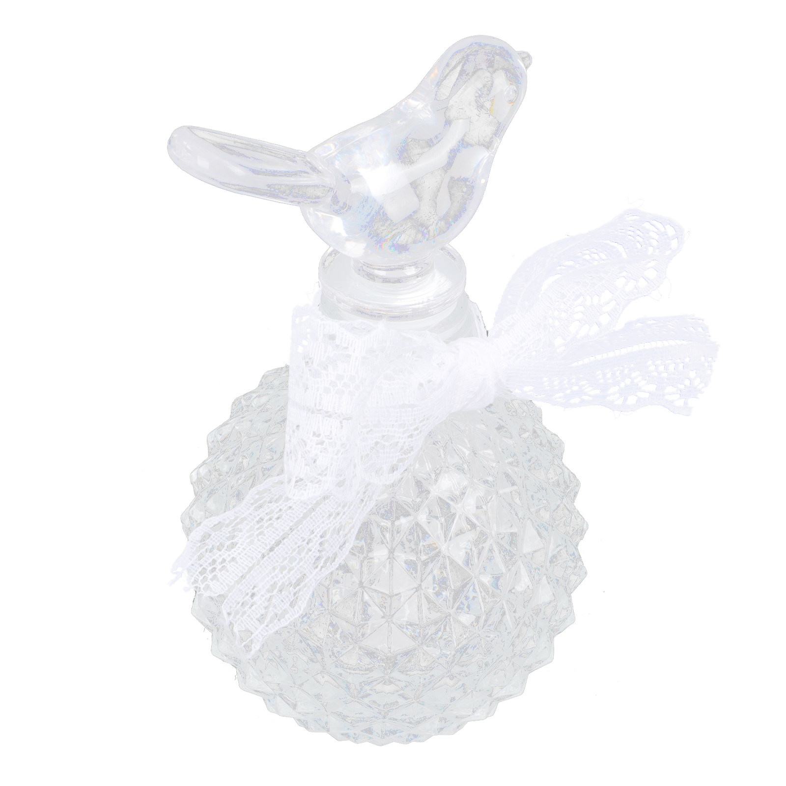 Heldere geëmbosseerde glazen p - Home Fragrances recensie en prijs