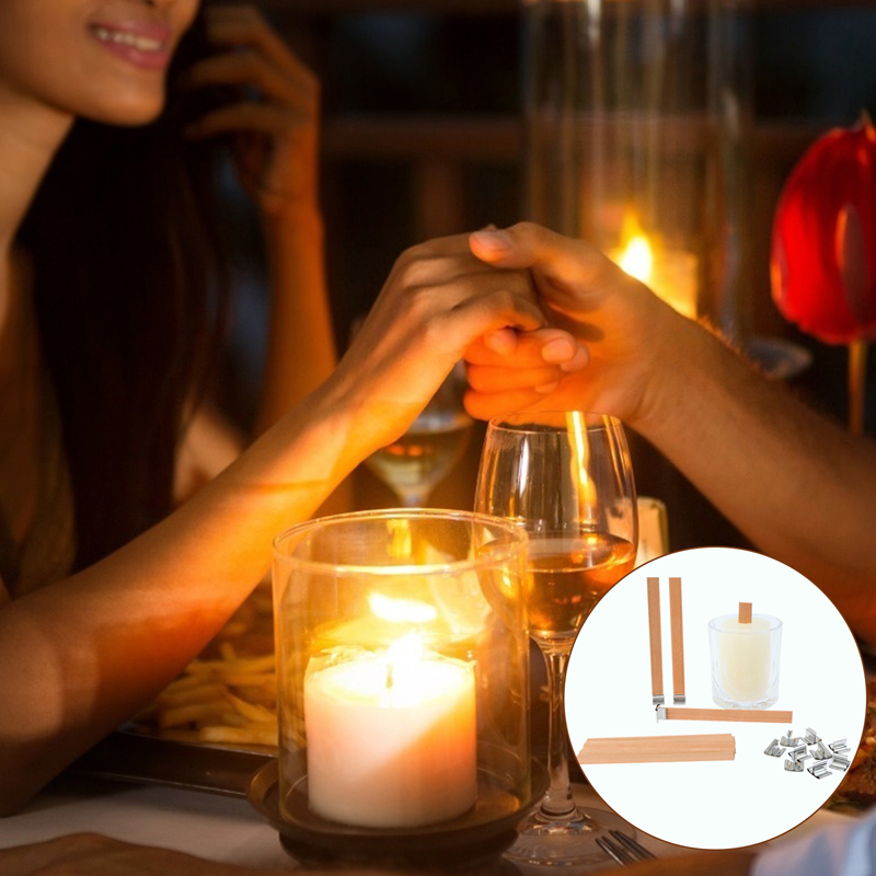 10Set 13Cm Houten Kaarsen Lont - Wooden Wick Candle recensie en prijs