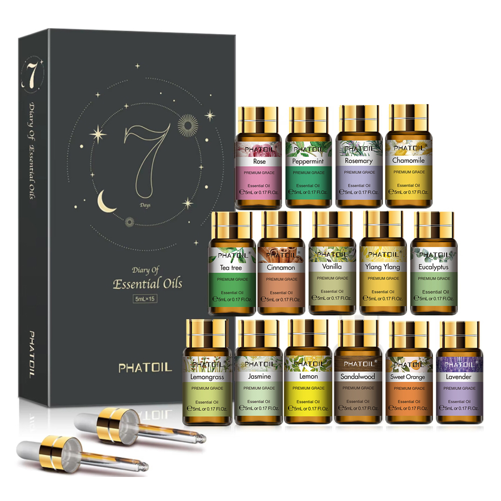 PHATOIL 12 stks/15 stks Aromat - Fragrance Oil Set recensie en prijs