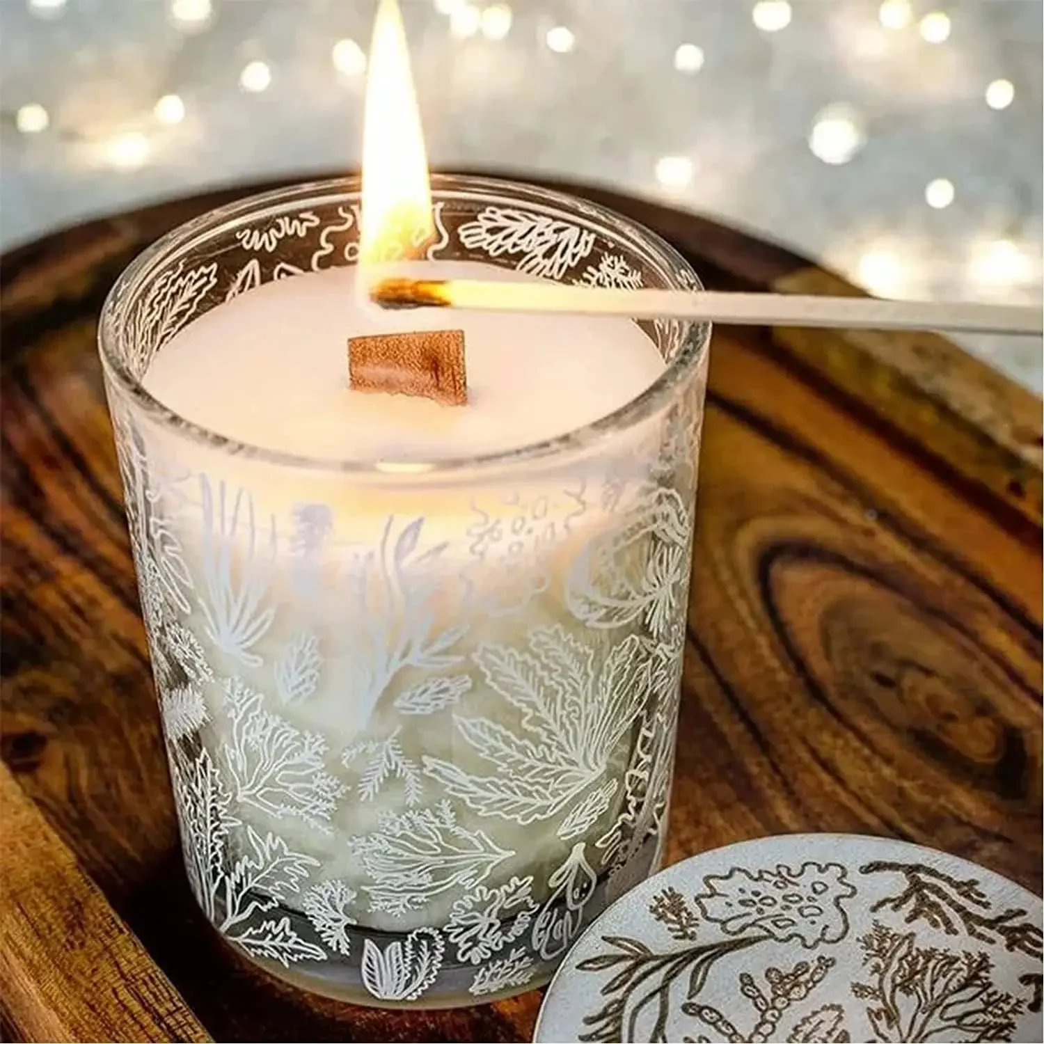 Handgemaakte sojawaskaars hout - Wooden Wick Candle recensie en prijs