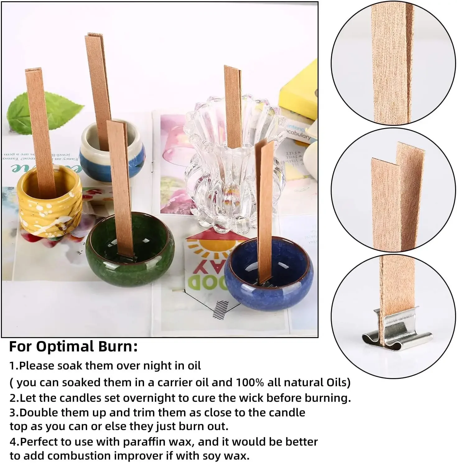 Handgemaakte sojawaskaars hout - Wooden Wick Candle recensie en prijs