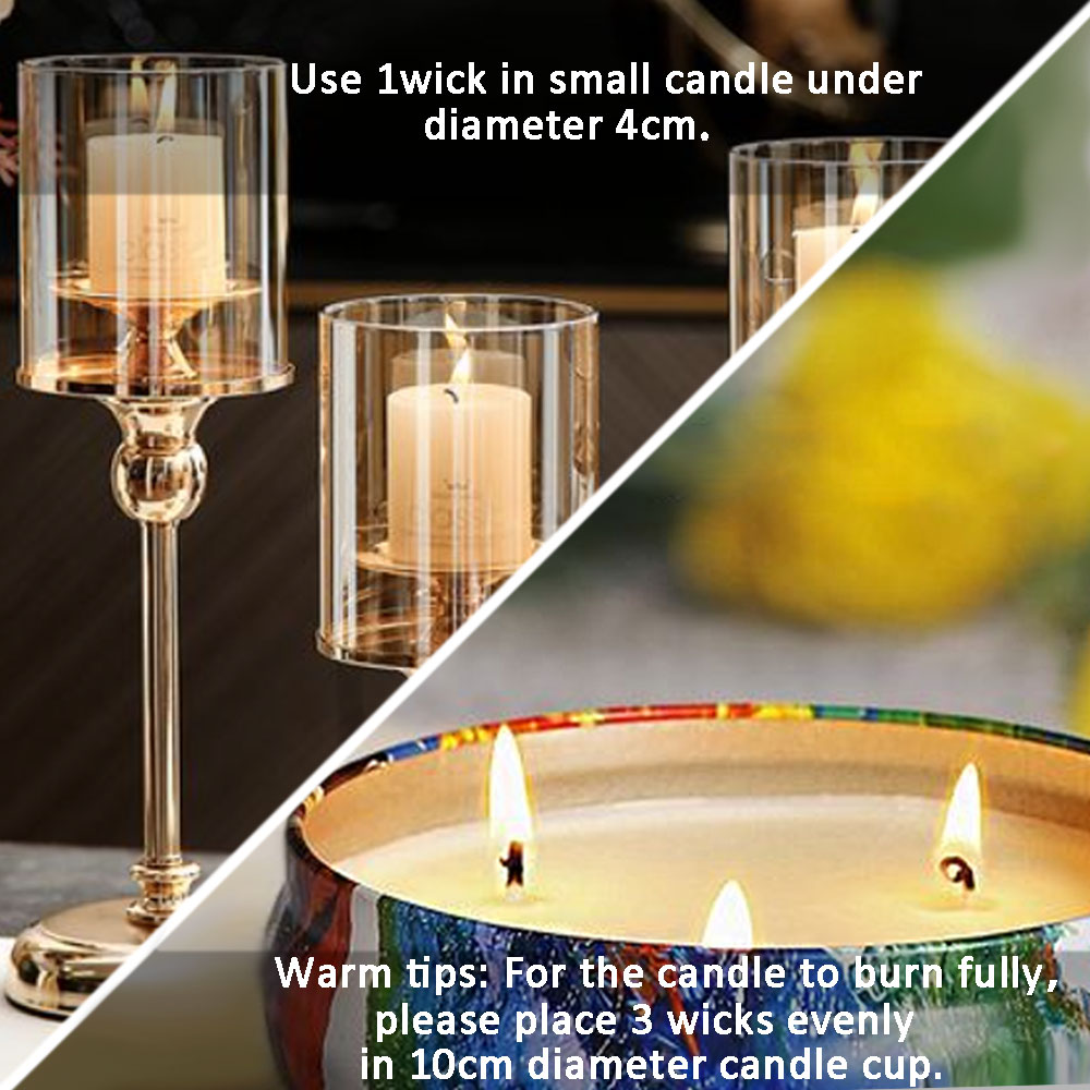 55pcs Bloem Kaars Lont Houten  - Wooden Wick Candle recensie en prijs