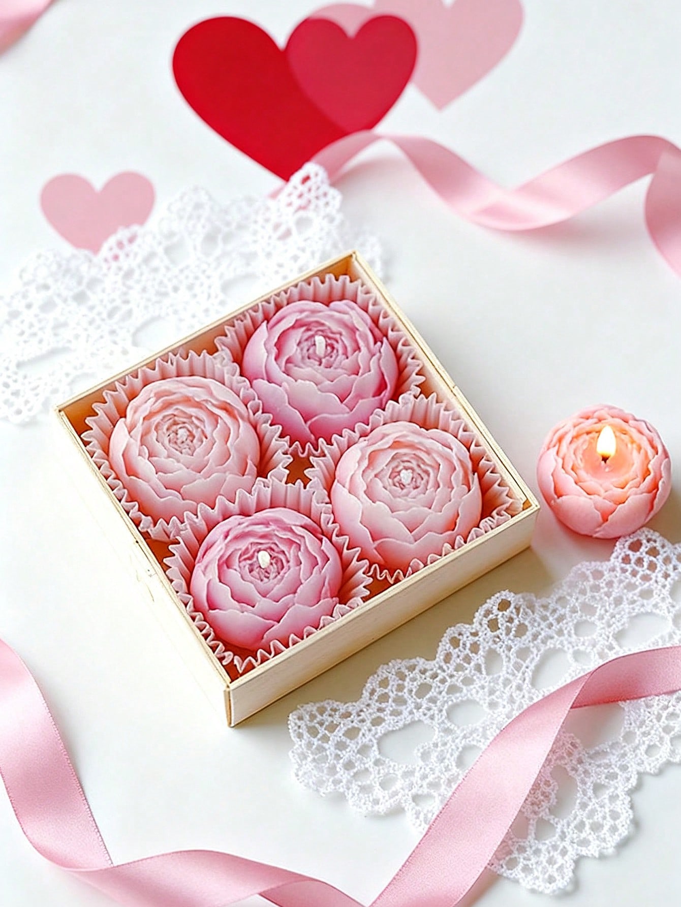 Peony Rose geurkaars cadeaudoo - Home Fragrance Gift Set recensie en prijs
