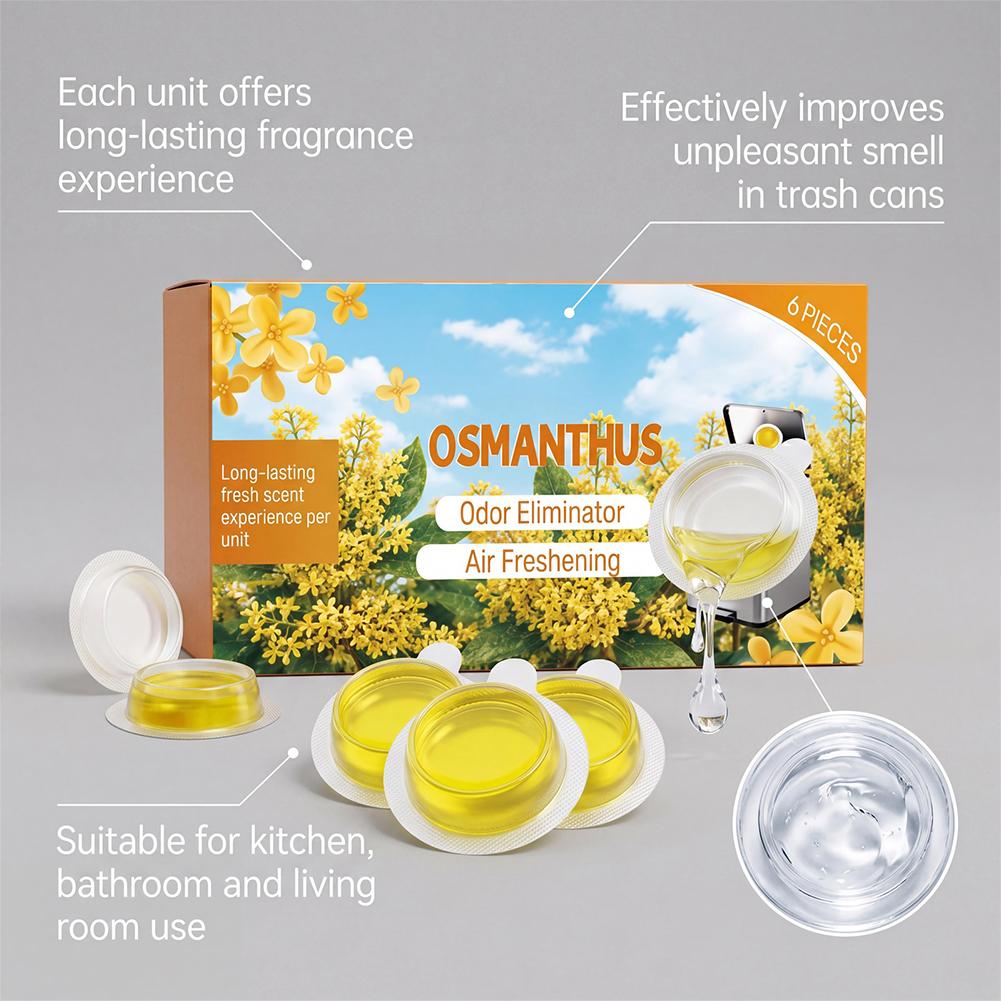 6-pack Osmanthus Lavendel Geur - Gel Air Freshener recensie en prijs